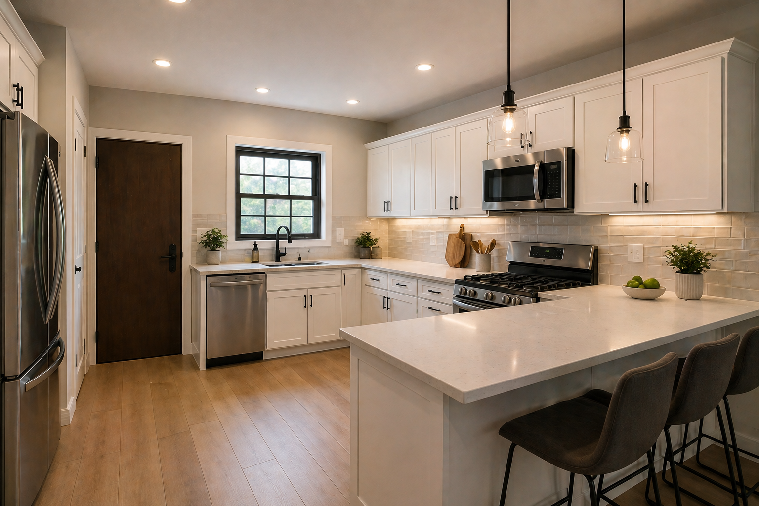 Kitchen remodeling Tampa after photo